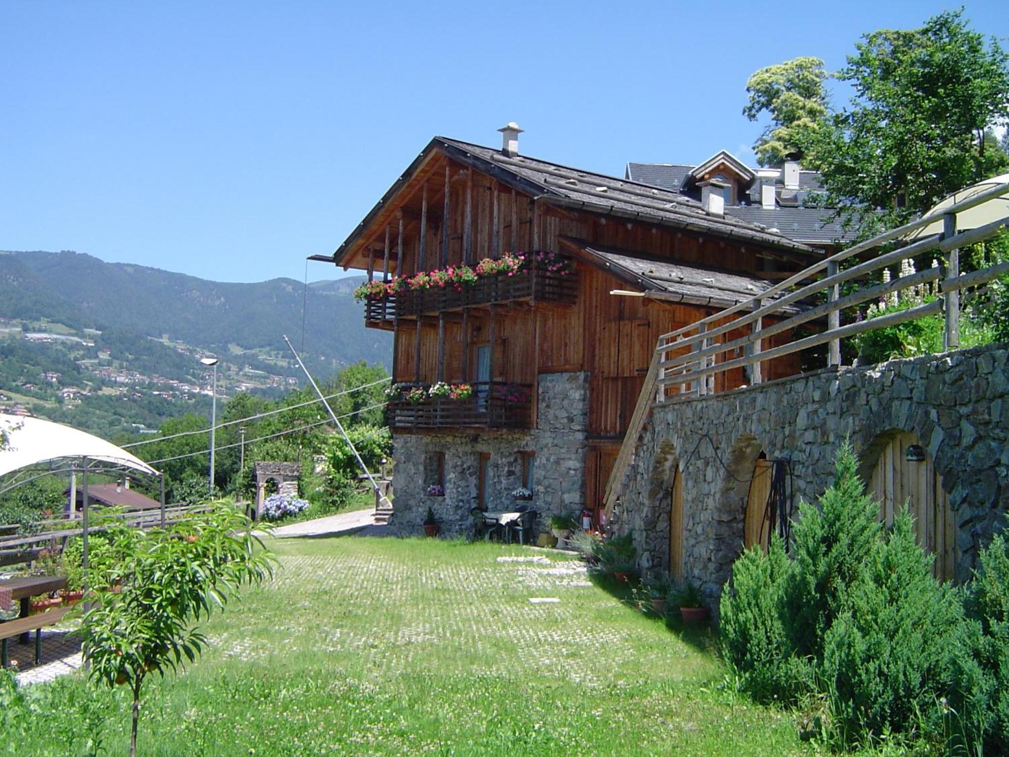 Agritur Maso Gosserhof Villa Frassilongo Esterno foto